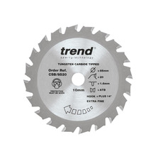 Trend TRECSB8520 CraftPro Mini Saw Blade 85 x 10mm x 20T