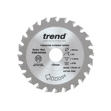 Trend TRECSB8524A CraftPro Mini Saw Blade 85 x 15mm x 24T