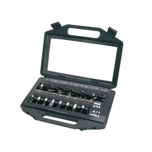 Trend TRESETSS9TC SET/SS9TC 1/2in TCT Router Bit Starter Set, 15 Piece