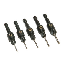 Trend TRESNAPCSTCS SNAP/CSTC/SET TCT Countersink Set, 5 Piece