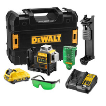 DeWalt DCE089D1G 12V Self-Levelling 360 Cross Line Laser Kit (1 x 2.0Ah Battery, Charger & Case)