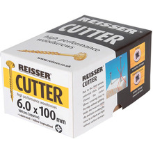 Reisser Cutter Yellow Countersunk Pozi Screws 6.0mm X 100mm (Box Of 200)
