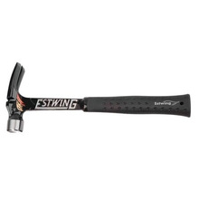 Estwing EB/15SR 15oz Black Short Grip Ultra Framing Hammer, Smooth Face
