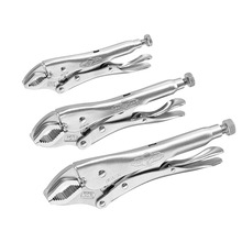 IRWIN® Vise-Grip® VIS10508020 IRWIN® Vise-Grip® Curved Jaw Locking Pliers Set of 3 (5CR/7CR/10CR)