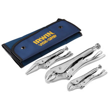 IRWIN® Vise-Grip® VISTVG73 IRWIN® Vise-Grip® TVG73 Locking Pliers Set, 3 Piece