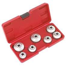 Sealey VS7008 Oil Filter Cap Wrench Set 7pc