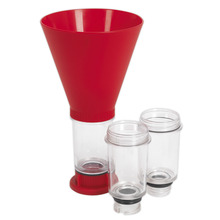 Sealey VS7101 Engine Oil Funnel 4pc - BMW/Fiat/Ford/Mazda/Mercedes/Toyota/Lexus/VAG