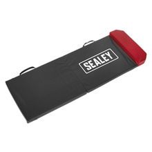 Sealey VS860 Folding Mechanic's Mat with Headrest 35mm