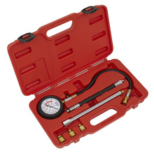 Sealey VSE300D Petrol Compression Tester Deluxe Kit 6pc