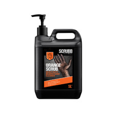 SCRUBB Orange Scrub Heavy Duty Beaded Hand Cleaner, 5L