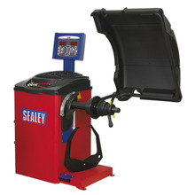Semi-Automatic Wheel Balancer