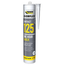 Everbuild 125 One Hour Caulk White 300 mL - 482349