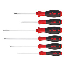Wiha WHA07152 SoftFinish® SL/PH Screwdriver Set, 6 Piece