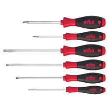 SoftFinish® SL/PZ Screwdriver Set, 6 Piece