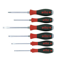Wiha WHA21250 SoftFinish® SL/PH Hex Blade Screwdriver Set, 7 Piece