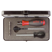 Wiha WHA26893 TorqueVario®-S Screwdriver Set, 14 Piece