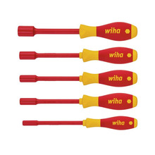 Wiha WHA29466 SoftFinish® electric Hex Nut Driver Set, 5 Piece