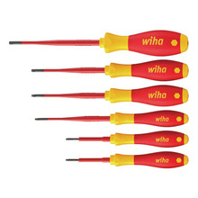 Wiha WHA36558 SoftFinish® electric slimFix TORX® Screwdriver Set, 6 Piece