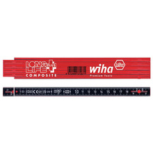 Wiha WHA37067 LongLife Plus Composite Folding Ruler 2m