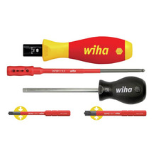 Wiha WHA38074 TorqueVario®-S electric Screwdriver Set, 5 Piece