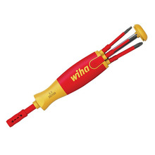 Wiha WHA38612 LiftUp electric Bit Magazine SL/PH Screwdriver Set, 6 Piece