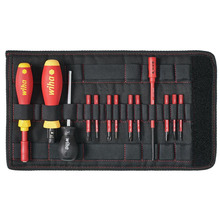 Wiha WHA40674 TorqueVario®-S electric Screwdriver Set, 14 Piece