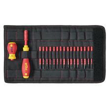 Wiha SoftFinish® electric slimVario Screwdriver Set, 19 Piece