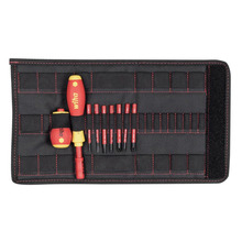 Wiha WHA41233 SoftFinish® electric slimVario Screwdriver Set, 10 Piece