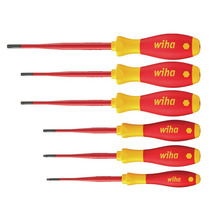 Wiha WHA41245 SoftFinish® electric slimFix TX/TR Screwdriver Set, 6 Piece