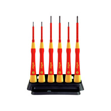 Wiha WHA42989 PicoFinish® SL/PH Fine VDE Screwdriver Set, 7 Piece