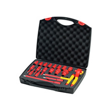 Wiha WHA43024 Insulated 1/2in Ratchet Wrench Set, 21 Piece (inc. Case)