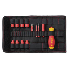 Wiha WHA43467 slimVario® electric Screwdriver and Nut Driver Set, 13 Piece