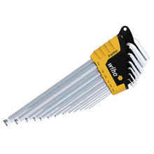 Wiha WHA43852 ErgoStar MagicRing® Hex Ball End L-key Set, 13 Piece