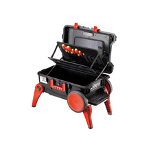 Wiha WHA44129 XXL III Electrician Tool Case + Free Screwdriver Set