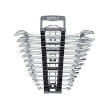 Wiha WHA44753 Double Open-End Spanner Set, 12 Piece