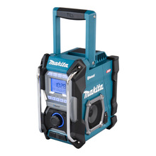 Makita MR002GZ XGT AM/FM JobSite Radio with Bluetooth - Blue Body