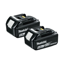 Makita BL1850x2 18V 5.0Ah LXT Lithium-Ion Battery (Twin Pack)