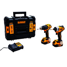XMS25DEWPACK XMS DeWalt 18V Combi Drill & Impact Driver with 2 X 5Ah Li-ion Batteries
