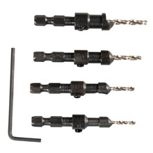 Makita D-73455 P-51954 4 Piece Quick Change Countersink Set D-73455