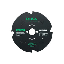 Rika TCTR011 Razor Pro TCT Fibre Cement PCD Saw Blade 190 x 4T x 30mm