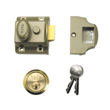 YAL706PB Yale Locks 706 Traditional Nightlatch 40mm Backset ENB Finish Box