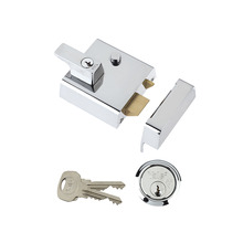 YALP2CHNL Yale Locks P2 Double Security Nightlatch 40mm Backset Chrome Finish Visi