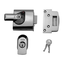 YALPBS1CH Yale Locks BS1 Nightlatch British Standard Lock 60mm Backset Chrome Finish Visi
