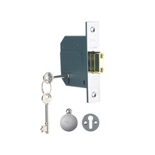 YALPM562CH30 Yale Locks PM562 Hi-Security BS 5 Lever Mortice Deadlock 81mm 3in Polished Chrome