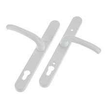 YALPPVCRHWH Yale Locks Retro Door Handle PVCu Polished PVD White Finish