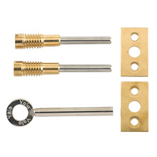 YALV80132PL Yale Locks 8013 Dual Screw Window Lock Brass Finish Pack of 2