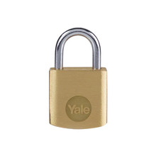 YALY110B20 Yale Locks Brass Padlock 20mm