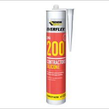 Everbuild 200 Contractors Silicone White 295 ML - 468667