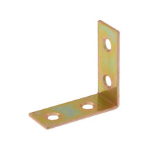 Eclipse 50 mm Corner Brace - Zinc Yellow Plate - Pack of 4 - J94220