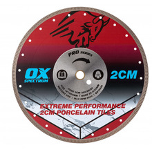 OX Spectrum Pro 2CM Porcelain Cutting Blade - 350/25.4/20mm